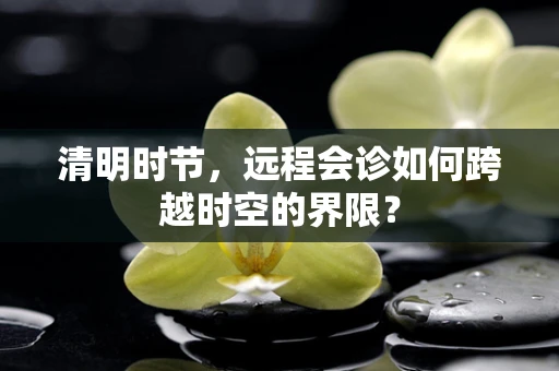 清明时节，远程会诊如何跨越时空的界限？