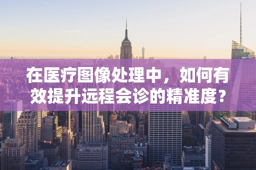在医疗图像处理中，如何有效提升远程会诊的精准度？