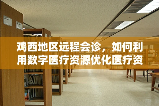 鸡西地区远程会诊，如何利用数字医疗资源优化医疗资源分配？