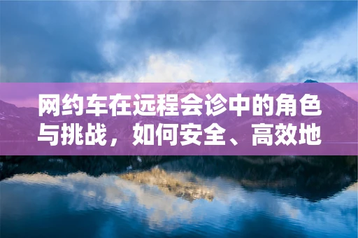 网约车在远程会诊中的角色与挑战，如何安全、高效地连接医疗资源？