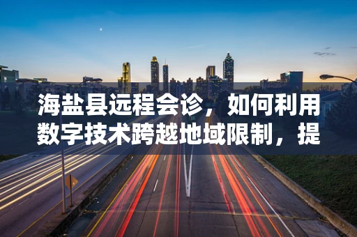 海盐县远程会诊，如何利用数字技术跨越地域限制，提升医疗服务质量？