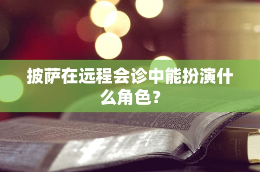 披萨在远程会诊中能扮演什么角色？