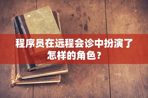 程序员在远程会诊中扮演了怎样的角色？
