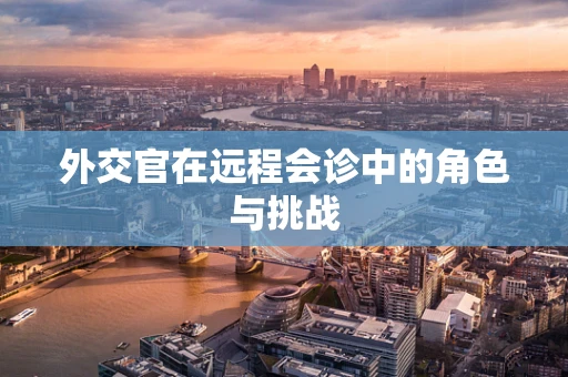 外交官在远程会诊中的角色与挑战
