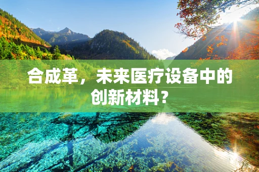 合成革，未来医疗设备中的创新材料？