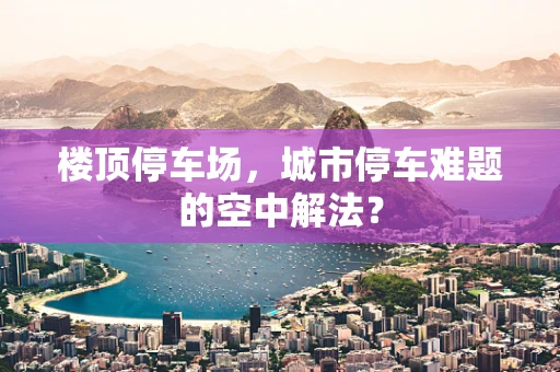 楼顶停车场，城市停车难题的空中解法？