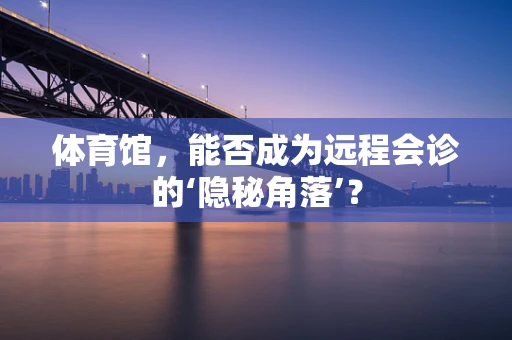 体育馆，能否成为远程会诊的‘隐秘角落’？
