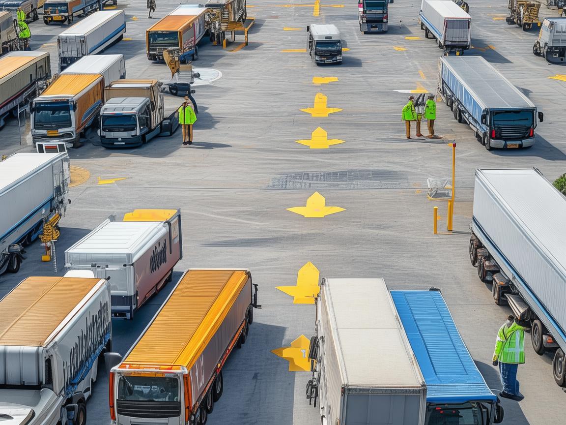 货车停车场，如何高效管理以保障会诊物资的快速流通？